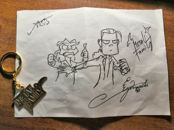 Зарисовки метал Фэмили официальные