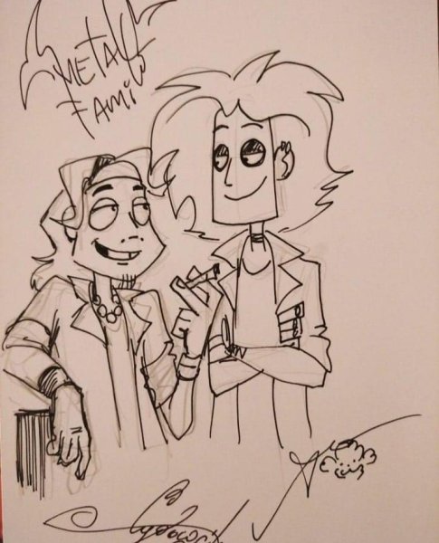 Metal Family скетчи