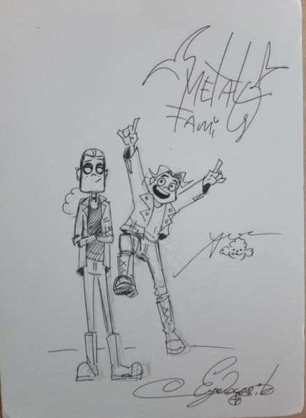 Метал Фэмили ди зарисовки