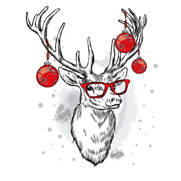 Набросок Северного оленя