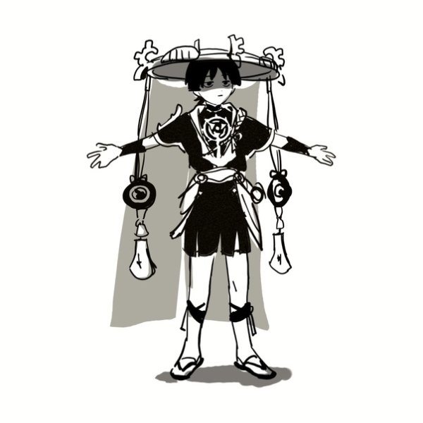 Тигнари раскраска Геншин