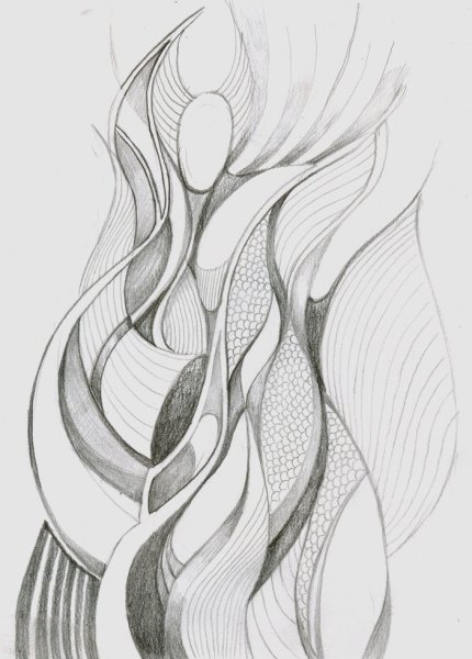 Узоры карандашом