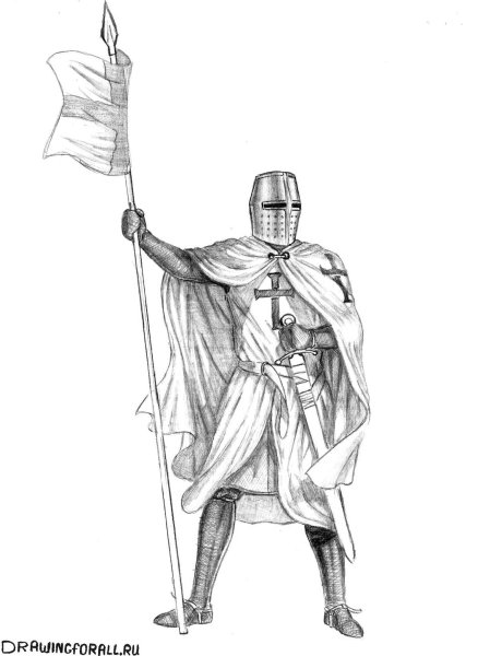 Рисование рыцарей