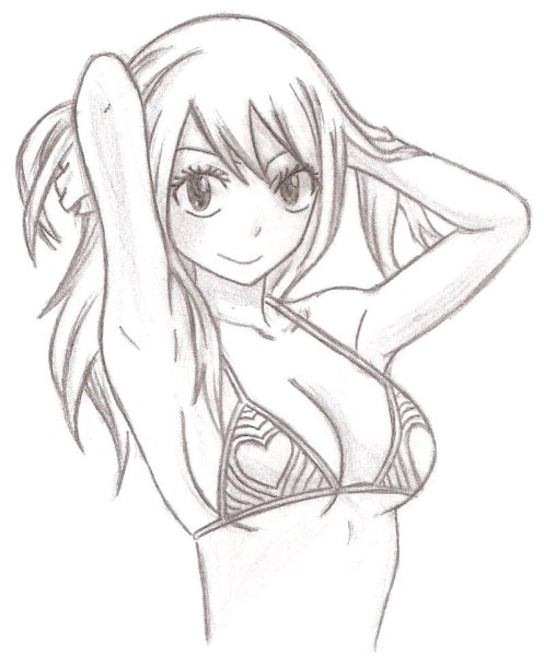 Анимер рисунки карандашом