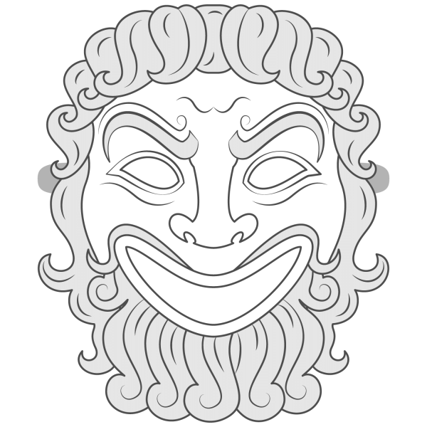 Маска венецианская