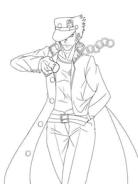 Джотаро Куджо скетч