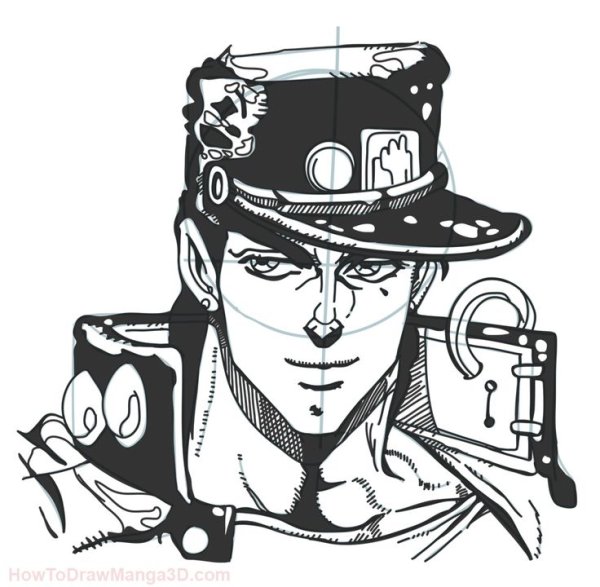 Джотаро Куджо скетч