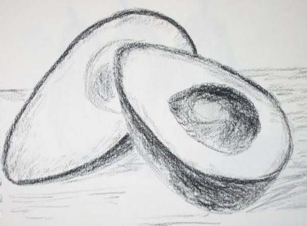 Рисуночки авокадо