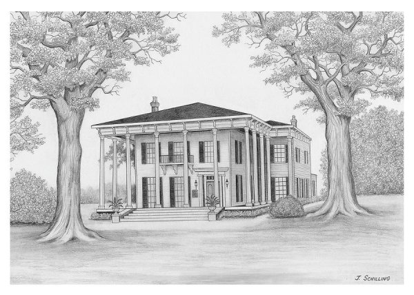 Эскиз усадьбы