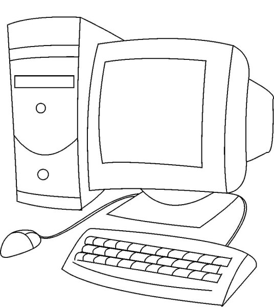 Компьютер для раскрашивания