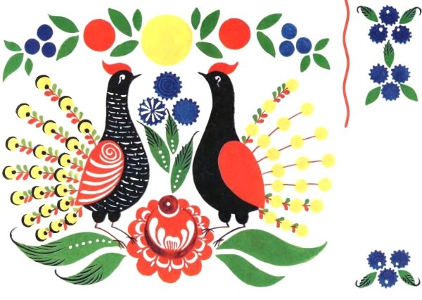 Городецкая Хохломская для дошкольников