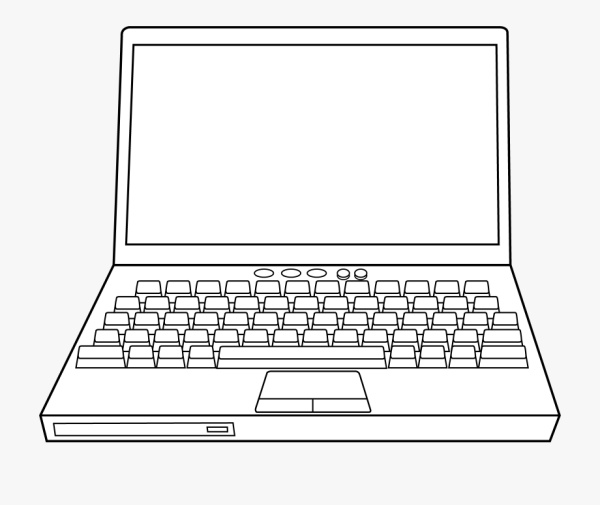 Компьютер рисунок легкий