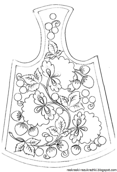 Разделочная доска рисунок