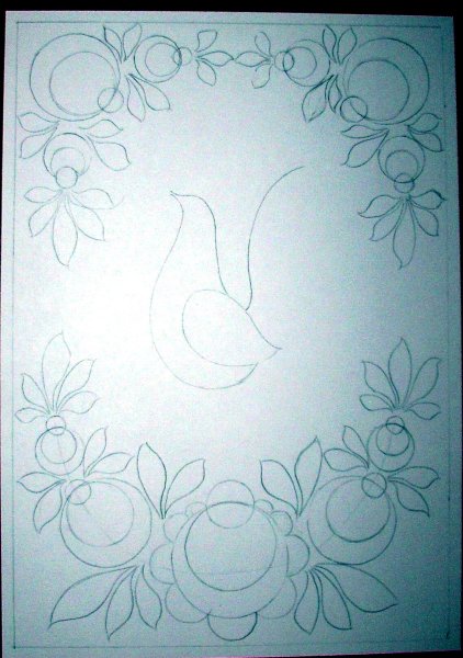 Декоративное рисование ,,по мотивам