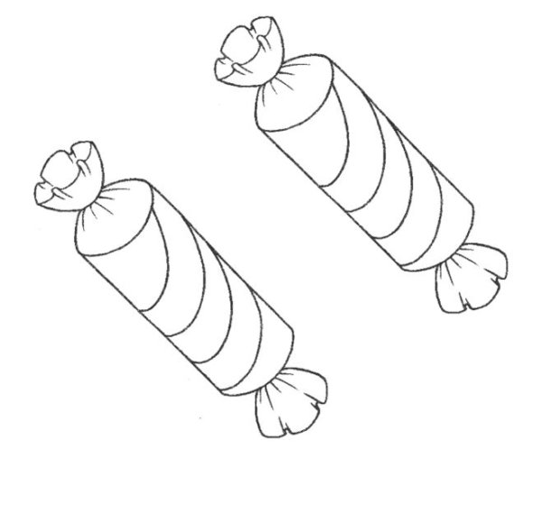 Конфеты карандашом