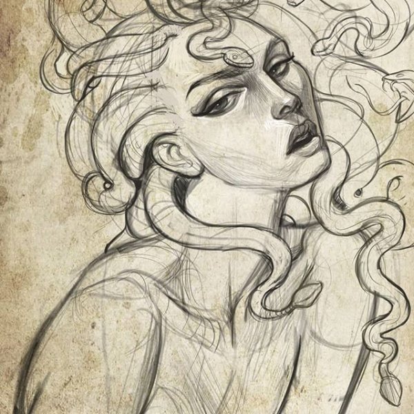 Медуза Горгона мифология скетч