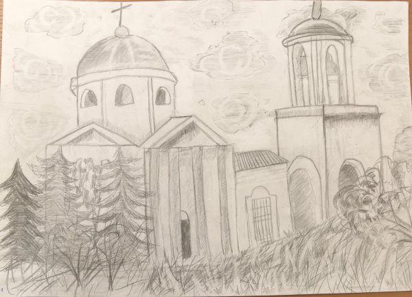 Красота Божьего мира карандашом