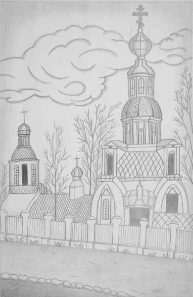 Красота Божьего мира раскраска