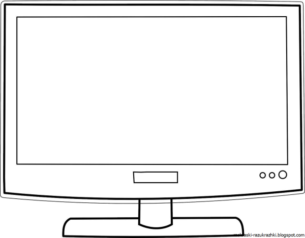 Рисование телевизор