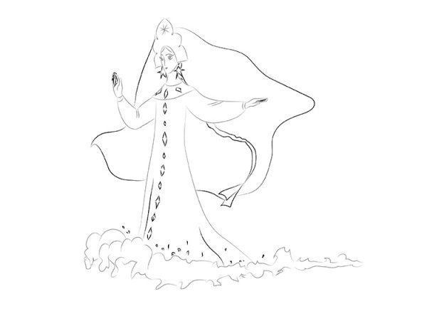 Царь Салтан рисунок