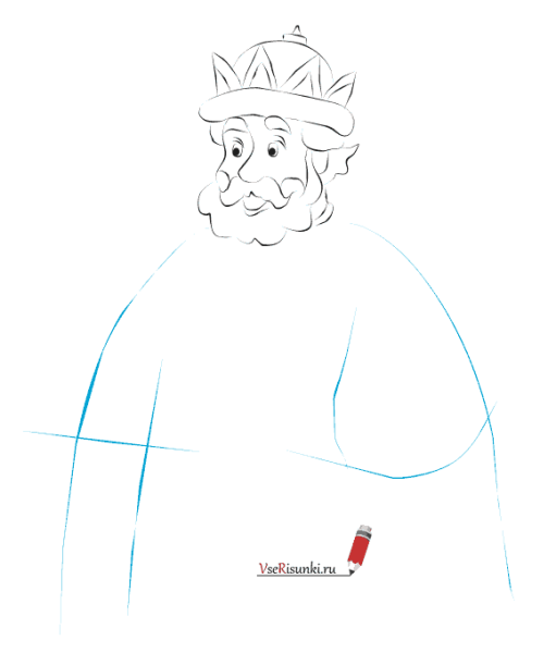 Пушкин сказка о царе Салтане раскраска для детей