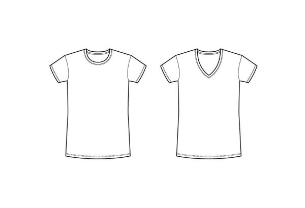 Технический эскиз майки