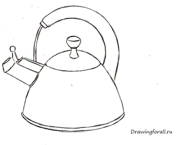 Чайник для раскрашивания