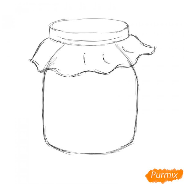 Варенье рисунок карандашом