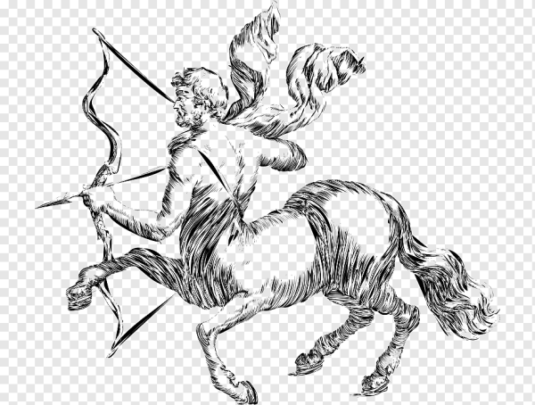 Эскизы тату кентавра Стрелец