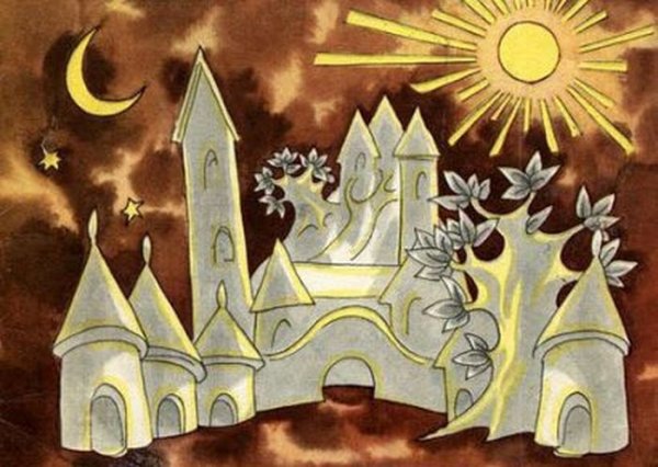 Иллюстрация к сказке городок в табакерке