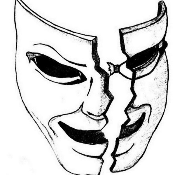 Эскиз театральной маски