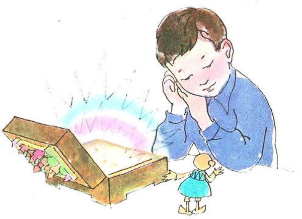 Городок в табакерке рисунки детей