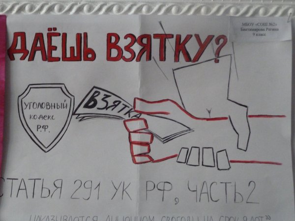 Коррупция карандашом