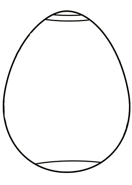 Заштрихованное яйцо