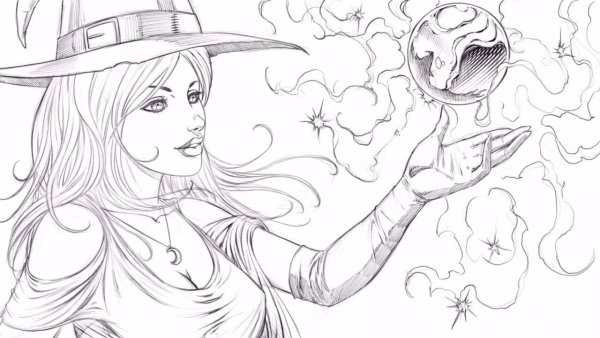 Ведьма карандашом