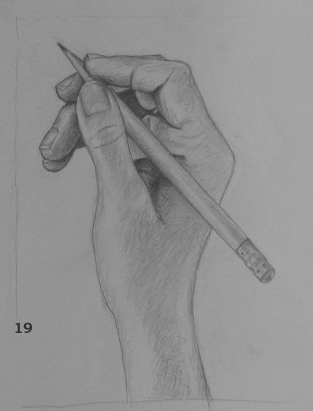 Руки карандашом