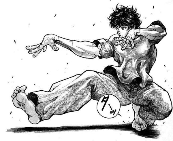 Ханма Юдзиро боец баки рост