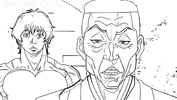 Раскраска Токийские Мстители аниме братья Хайтани