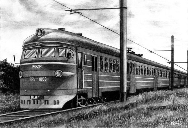 Поезд призрак СССР эр2 901