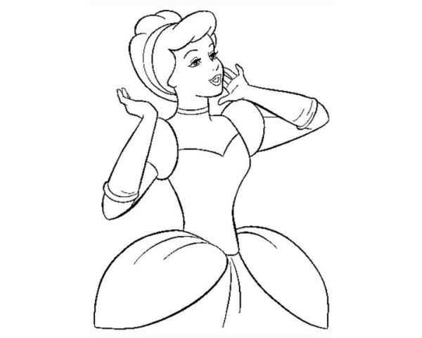 Золушка рисунок