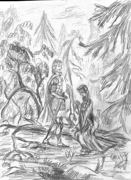 Рисунок Сказание быль