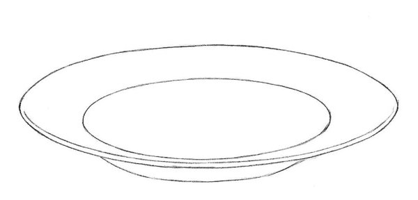 Тарелка картинка для детей