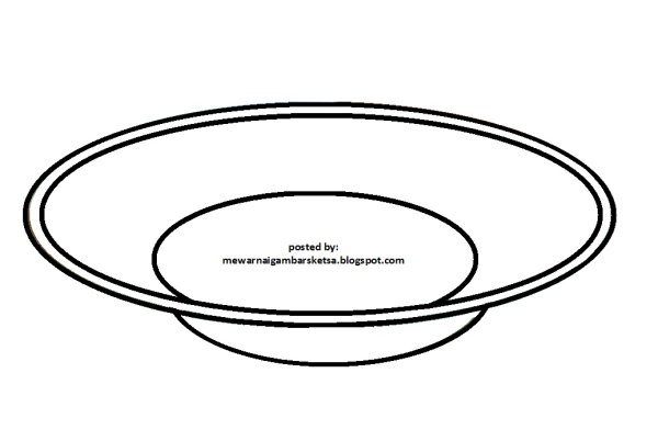 Тарелка рисунок