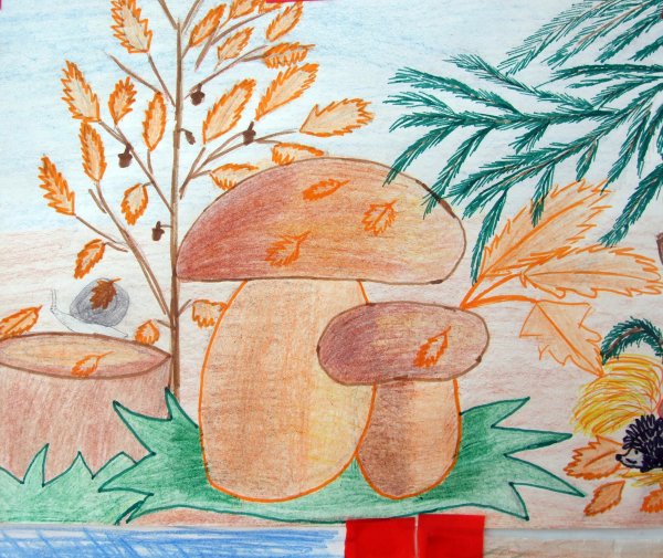 Рисунок на осеннюю тему