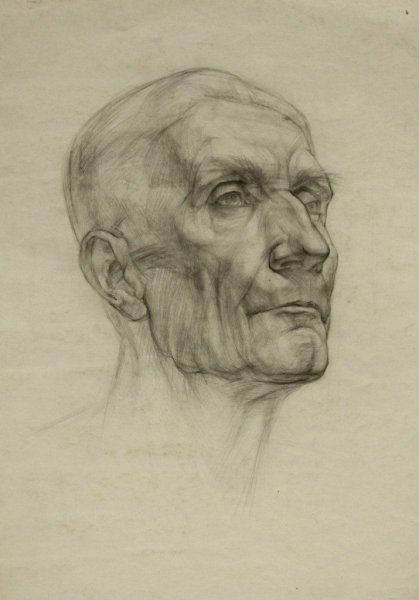 Карандашные портреты Академия Репина