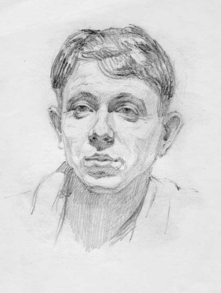 Наброски портрета Александр Рыжкин