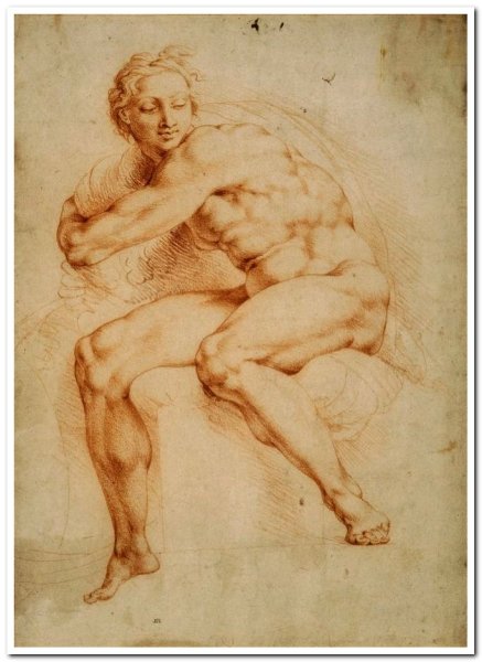 Микеланджело Буонарроти анатомия