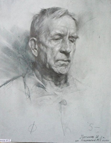 Зарисовки голов людей