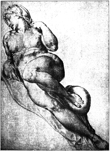 Анатомические зарисовки Микеланджело