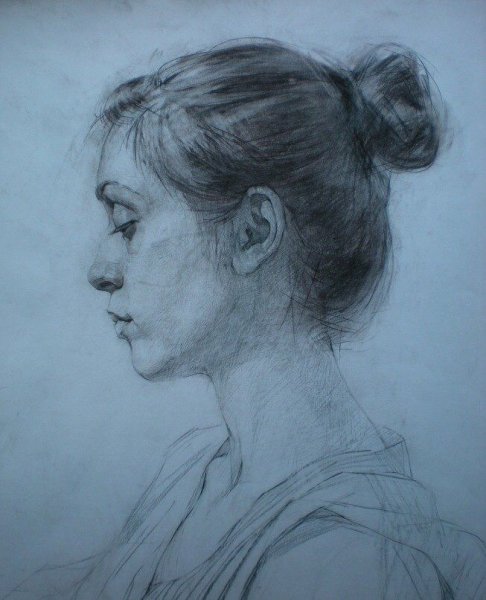 Академический рисунок портрет